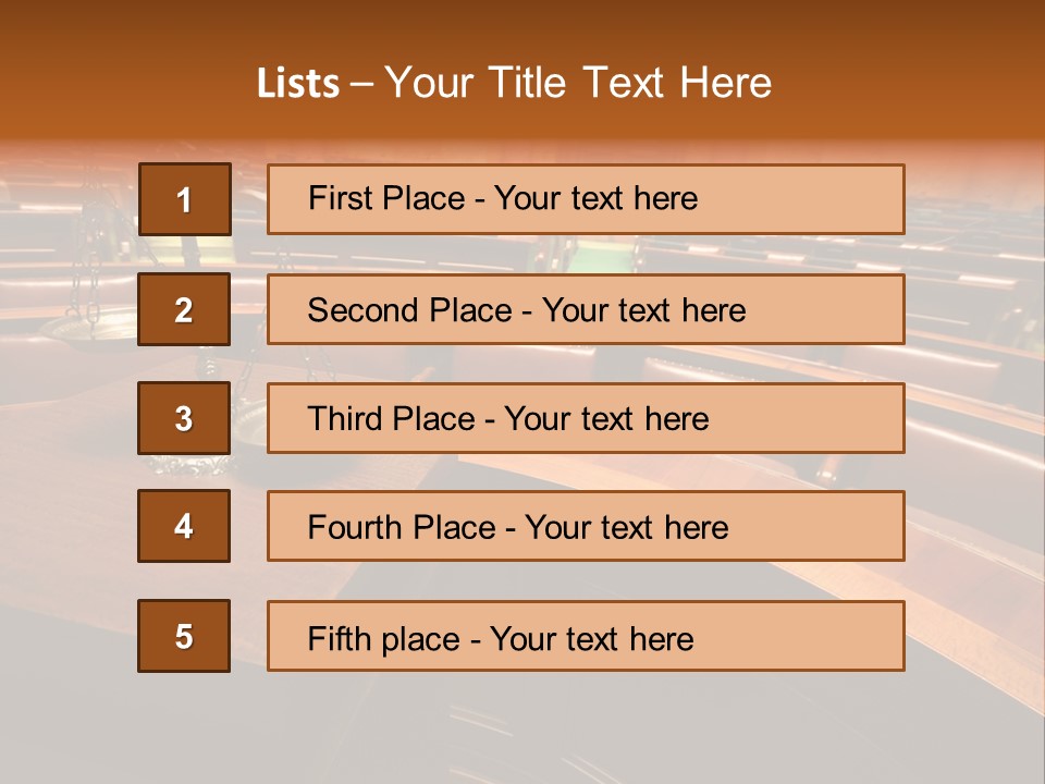 Judgement Litigate Plaintiff PowerPoint Template