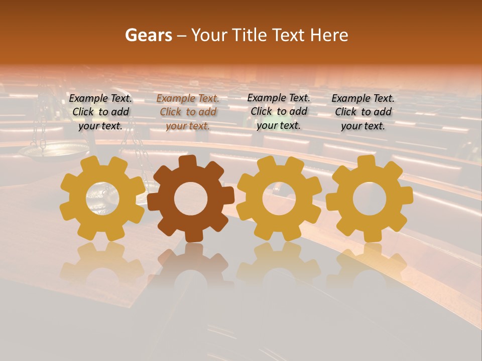 Judgement Litigate Plaintiff PowerPoint Template