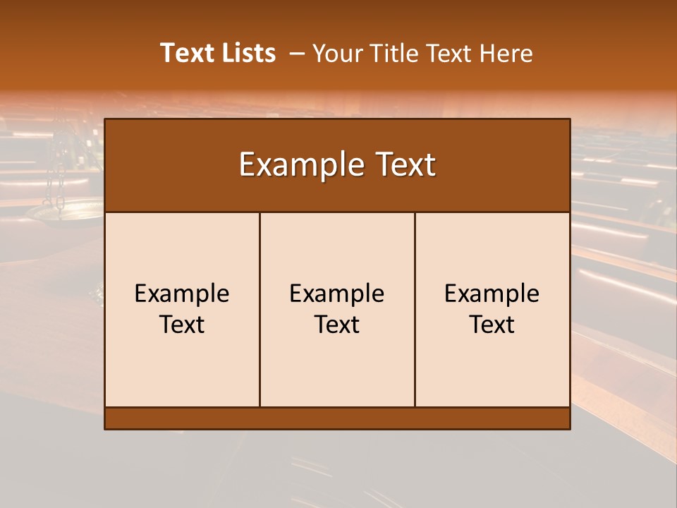Judgement Litigate Plaintiff PowerPoint Template