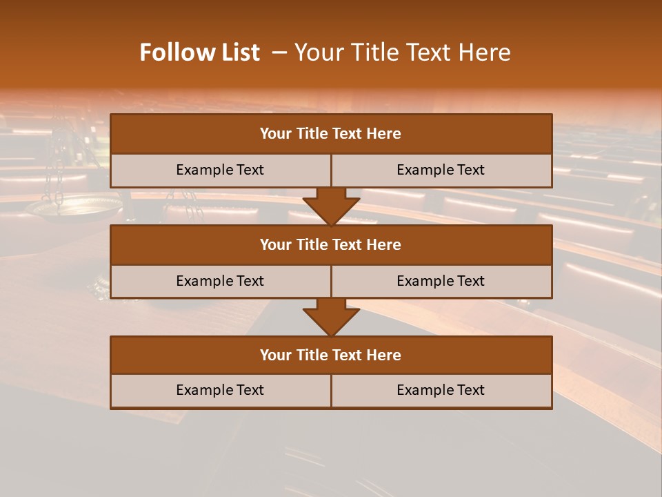 Judgement Litigate Plaintiff PowerPoint Template