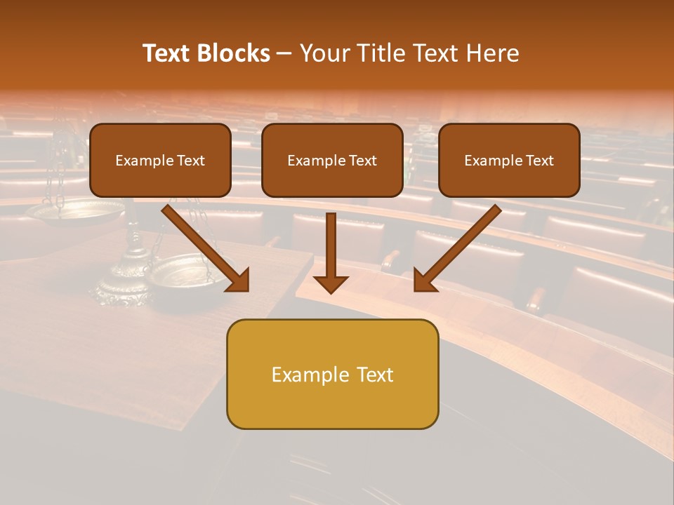 Judgement Litigate Plaintiff PowerPoint Template