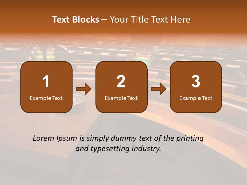Judgement Litigate Plaintiff PowerPoint Template