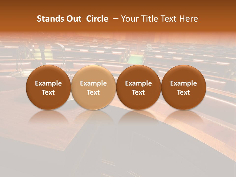 Judgement Litigate Plaintiff PowerPoint Template