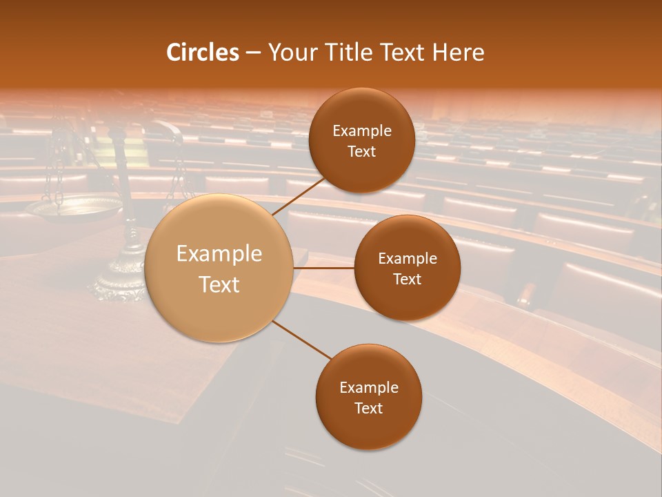 Judgement Litigate Plaintiff PowerPoint Template
