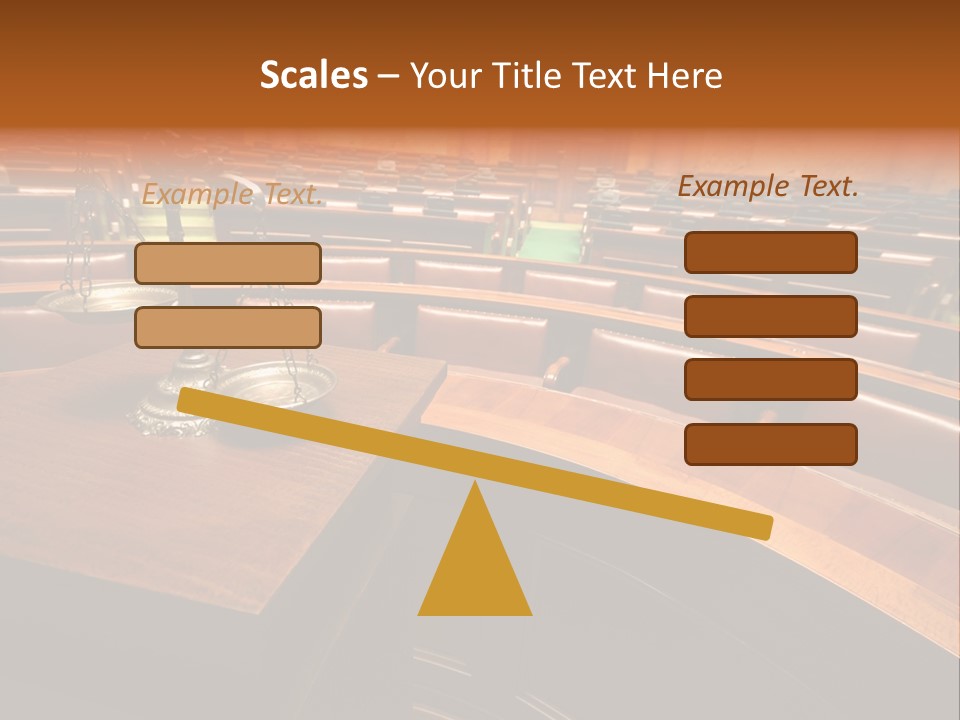 Judgement Litigate Plaintiff PowerPoint Template