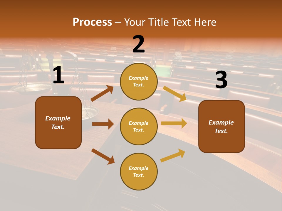 Judgement Litigate Plaintiff PowerPoint Template