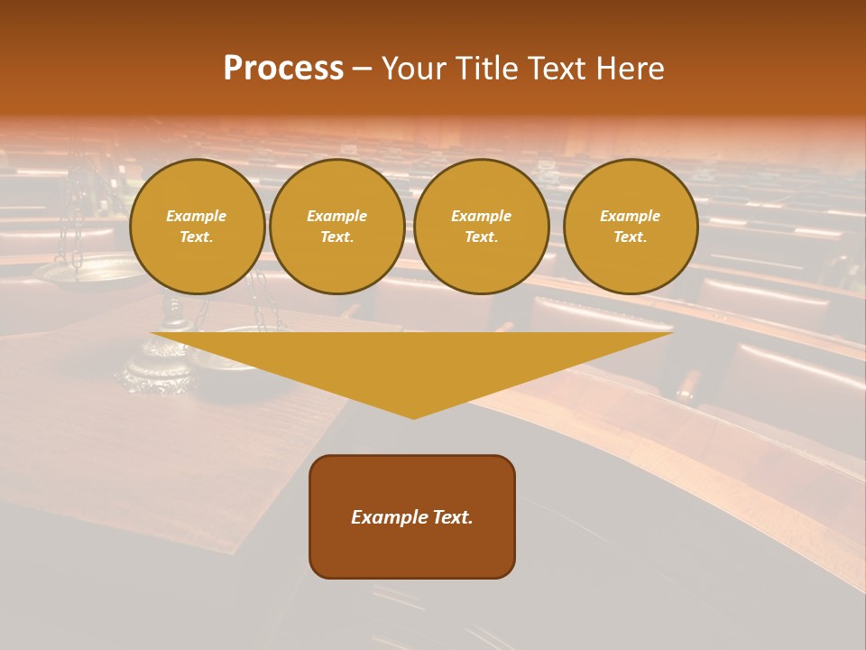 Judgement Litigate Plaintiff PowerPoint Template