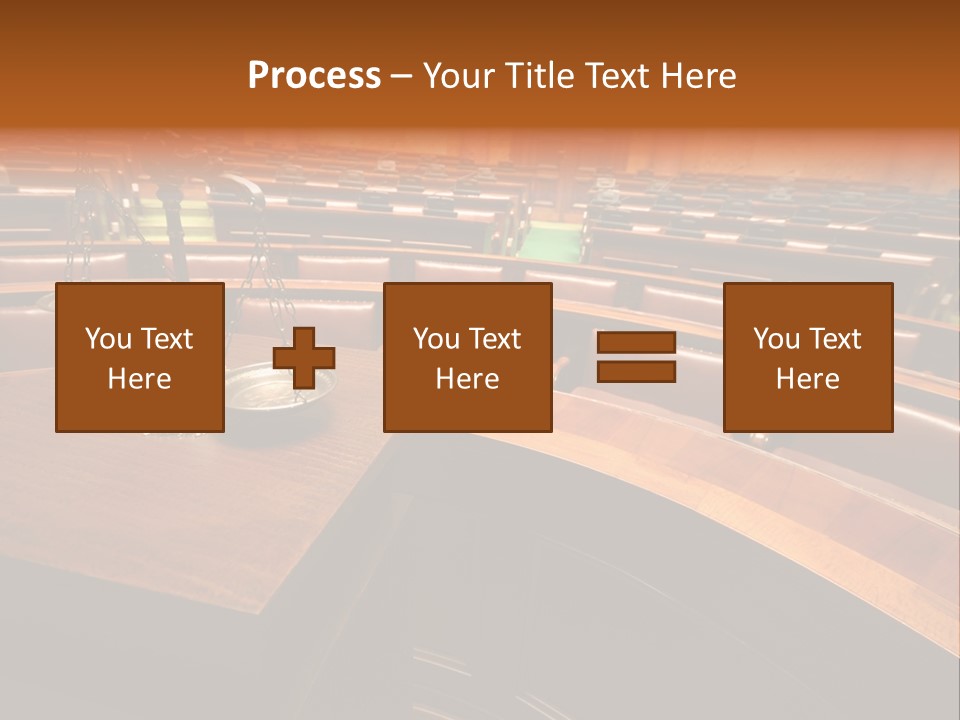 Judgement Litigate Plaintiff PowerPoint Template