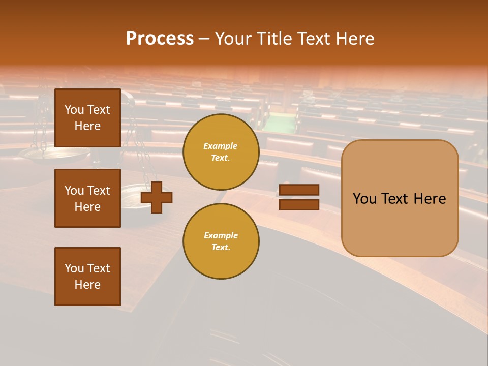 Judgement Litigate Plaintiff PowerPoint Template