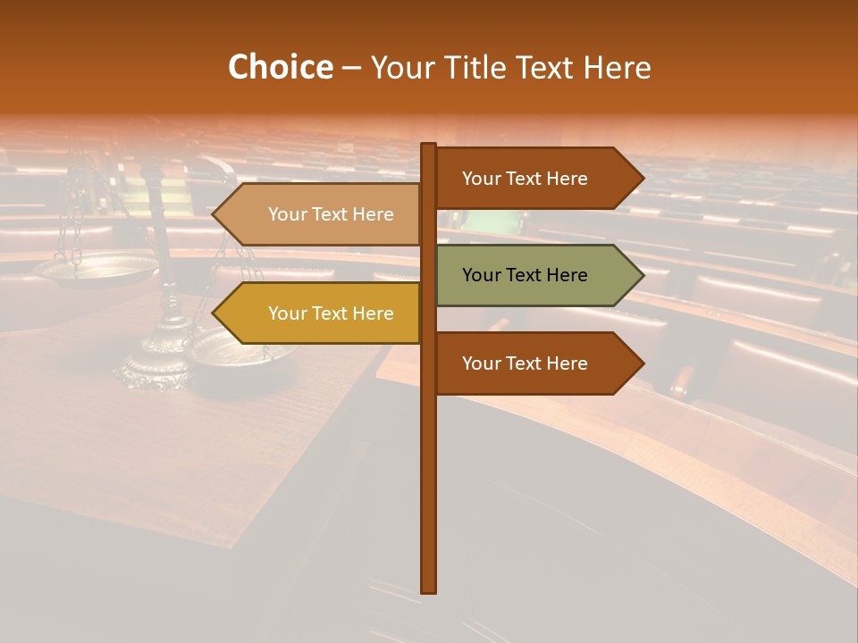 Judgement Litigate Plaintiff PowerPoint Template