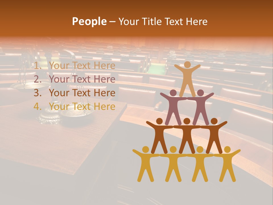 Judgement Litigate Plaintiff PowerPoint Template