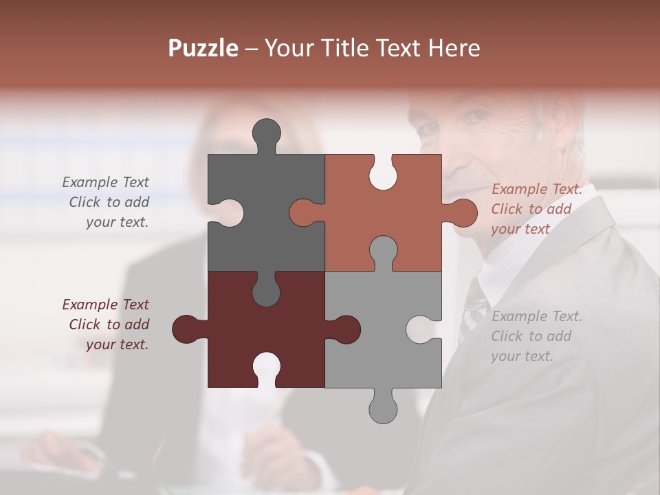 Financial Man Appointment PowerPoint Template