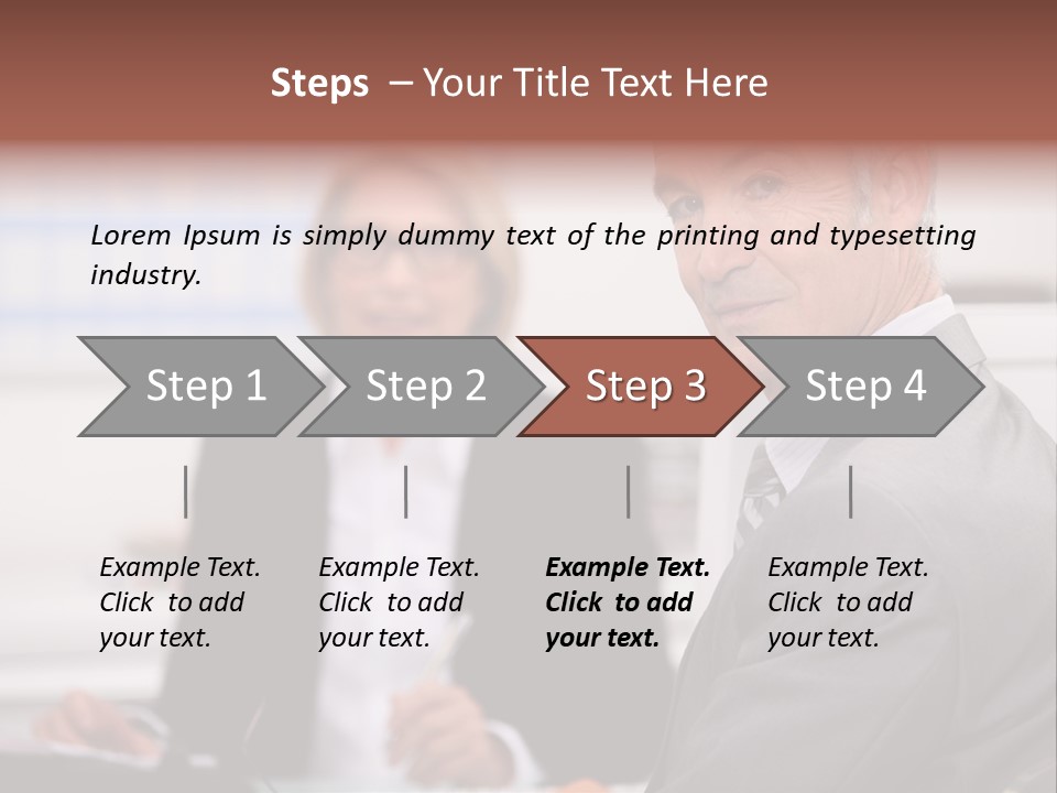 Financial Man Appointment PowerPoint Template