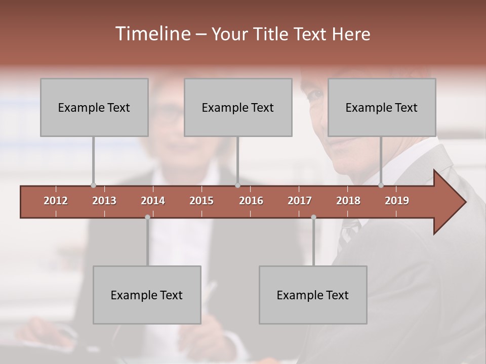 Financial Man Appointment PowerPoint Template