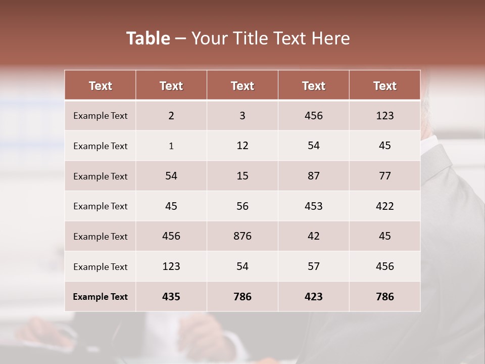 Financial Man Appointment PowerPoint Template