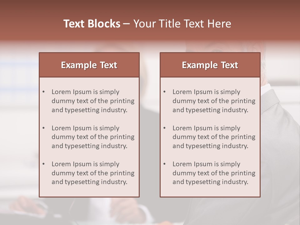 Financial Man Appointment PowerPoint Template
