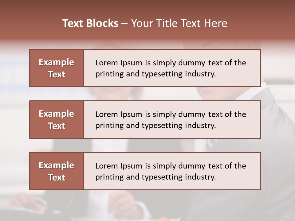 Financial Man Appointment PowerPoint Template