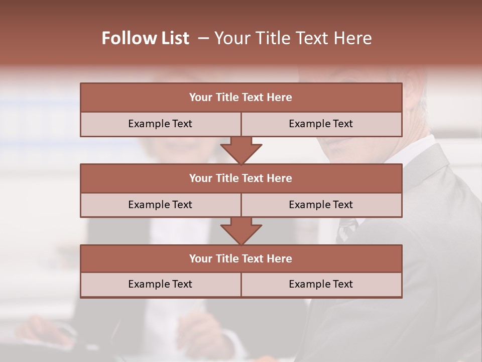 Financial Man Appointment PowerPoint Template