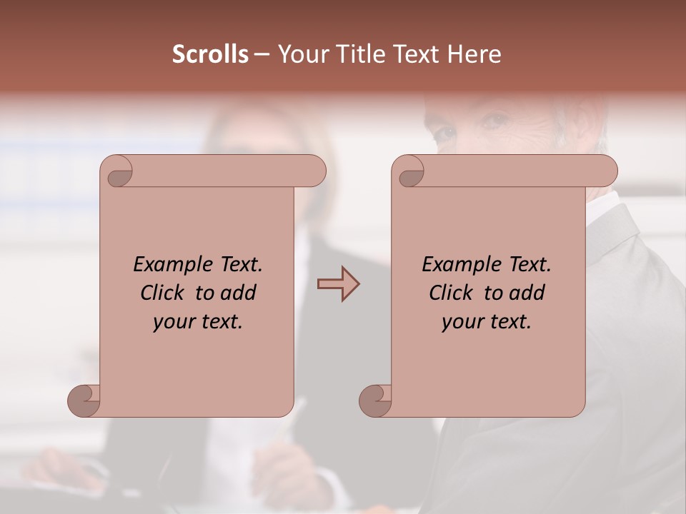 Financial Man Appointment PowerPoint Template
