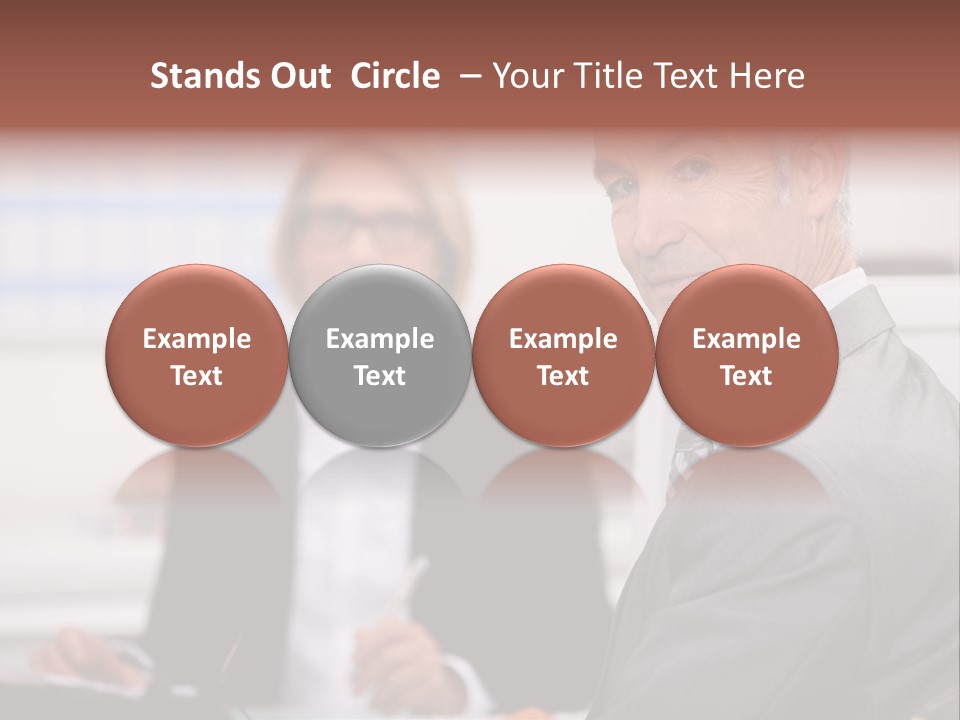 Financial Man Appointment PowerPoint Template