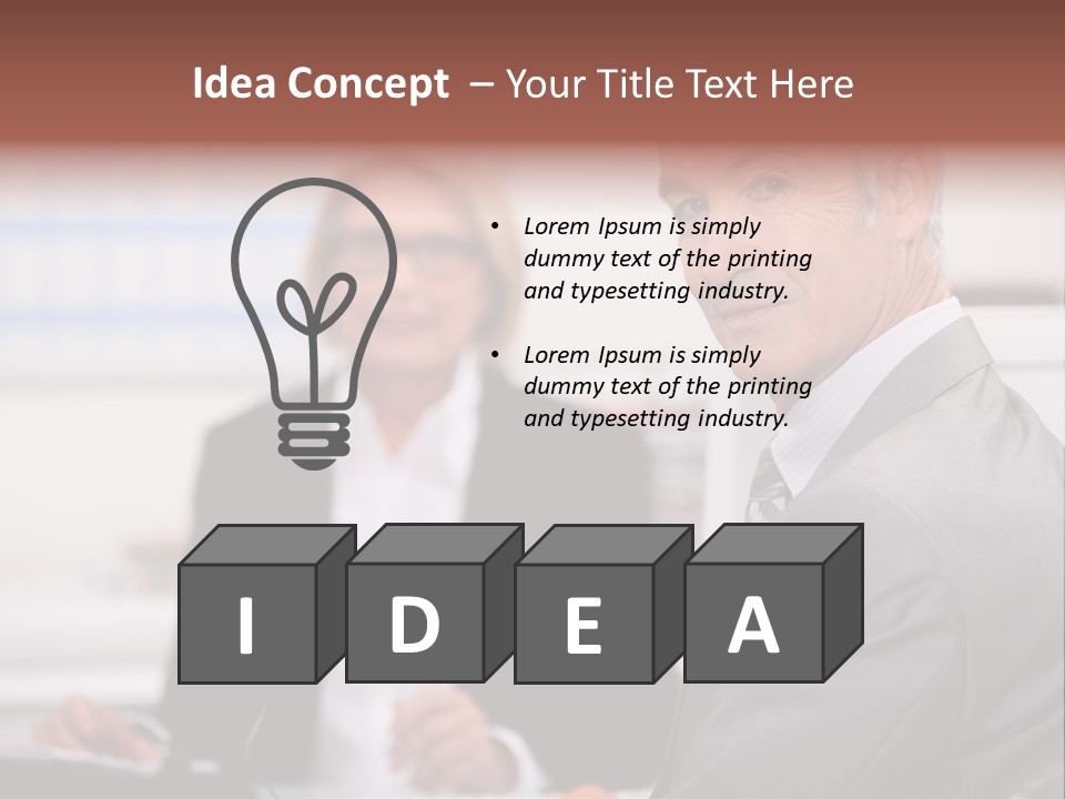 Financial Man Appointment PowerPoint Template