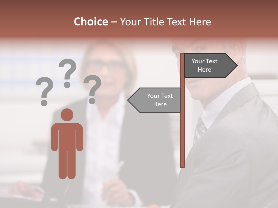 Financial Man Appointment PowerPoint Template