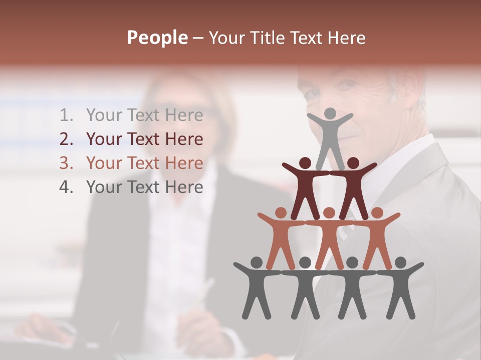 Financial Man Appointment PowerPoint Template