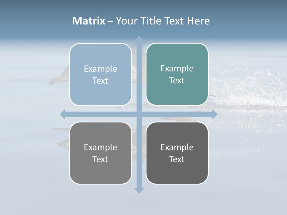 Bay Tourism Swimming PowerPoint Template