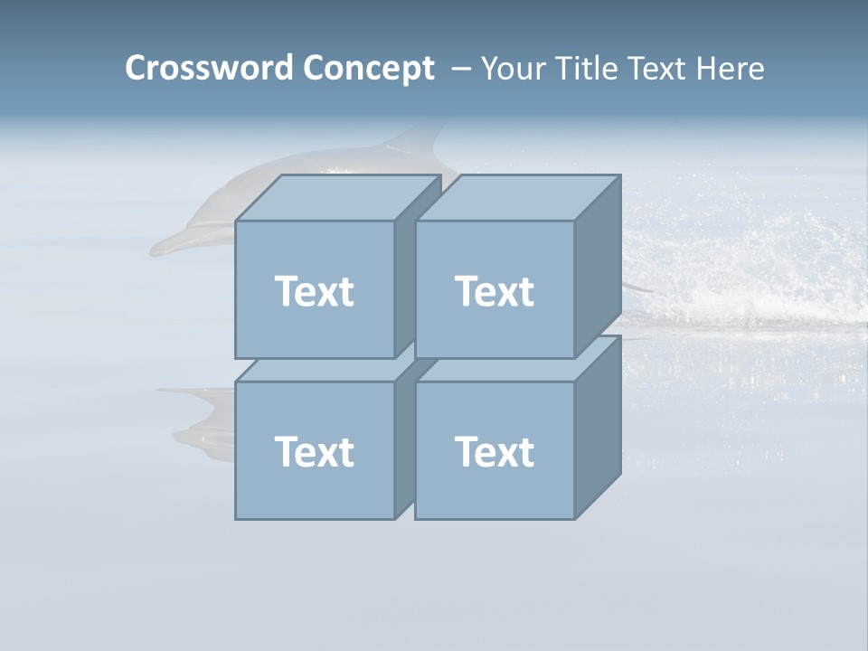 Bay Tourism Swimming PowerPoint Template