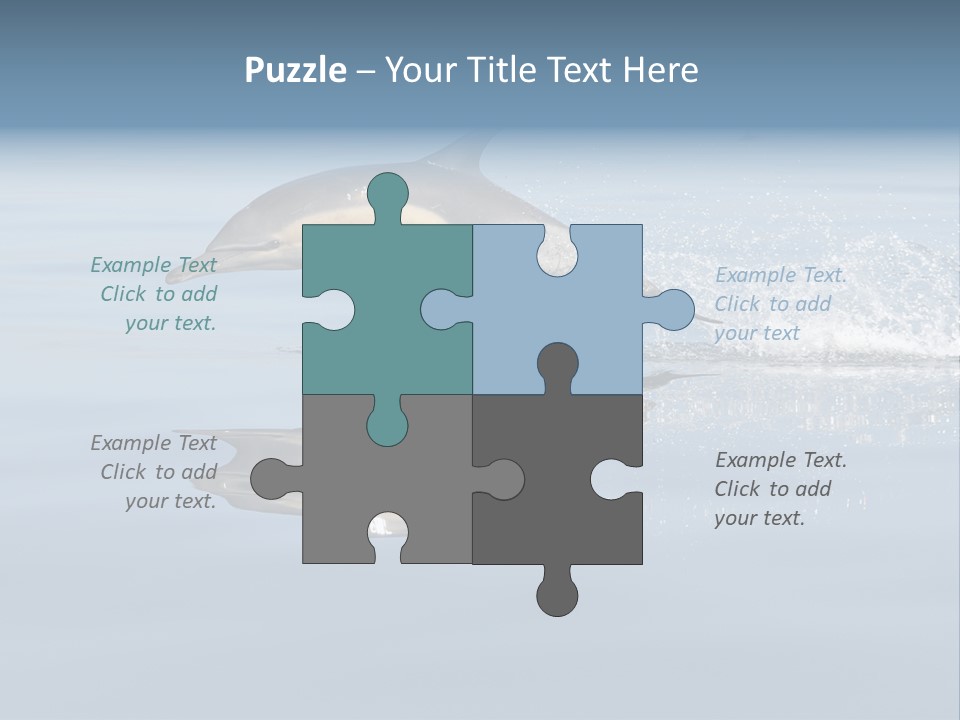 Bay Tourism Swimming PowerPoint Template