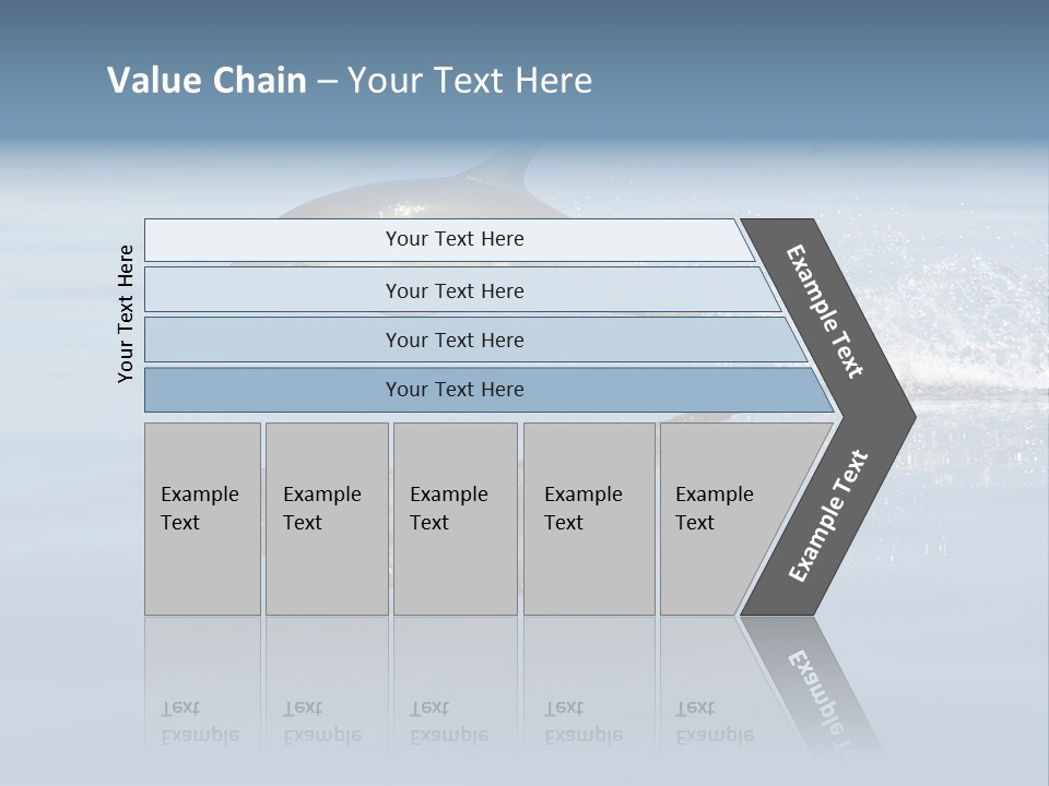 Bay Tourism Swimming PowerPoint Template