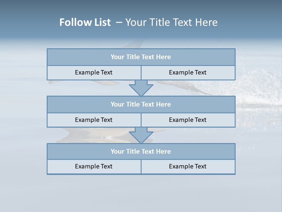 Bay Tourism Swimming PowerPoint Template