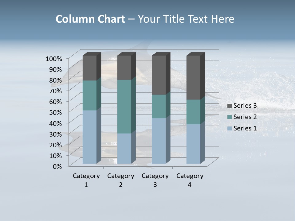 Bay Tourism Swimming PowerPoint Template