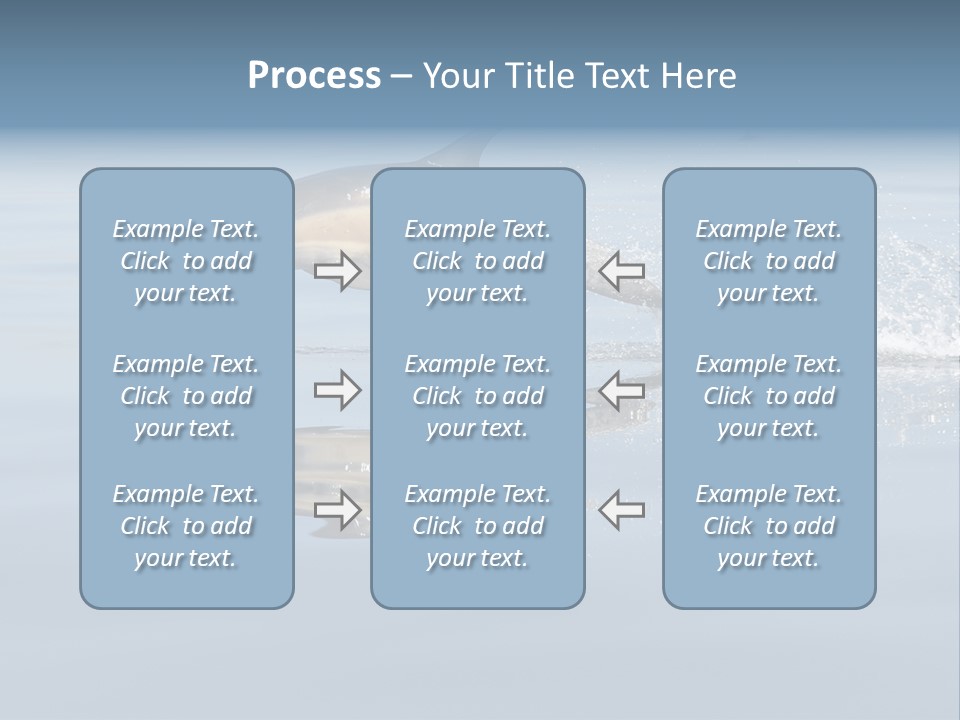 Bay Tourism Swimming PowerPoint Template