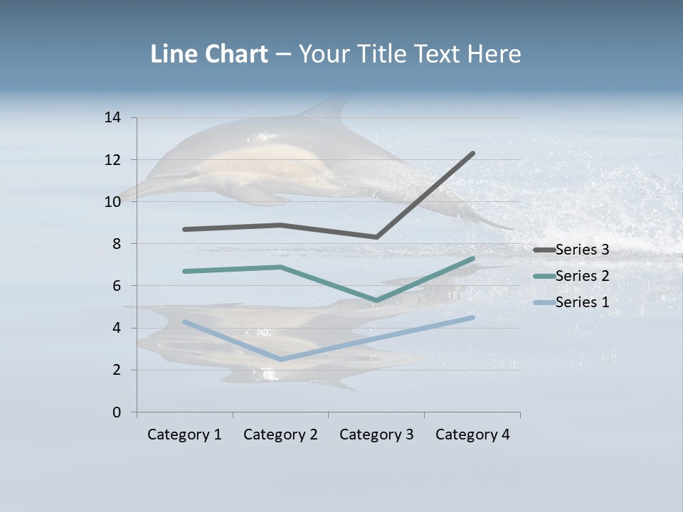 Bay Tourism Swimming PowerPoint Template