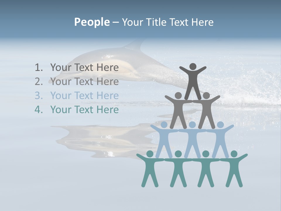 Bay Tourism Swimming PowerPoint Template