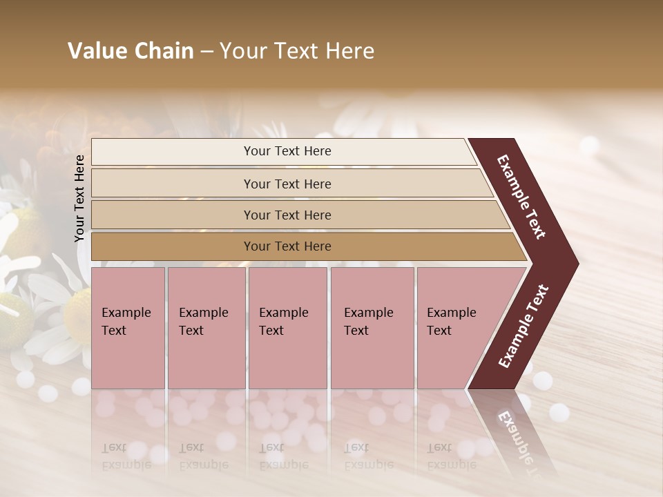 Illness Plant Bottle PowerPoint Template
