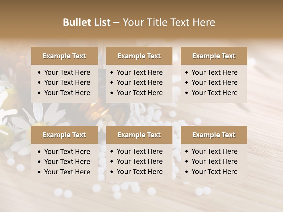 Illness Plant Bottle PowerPoint Template