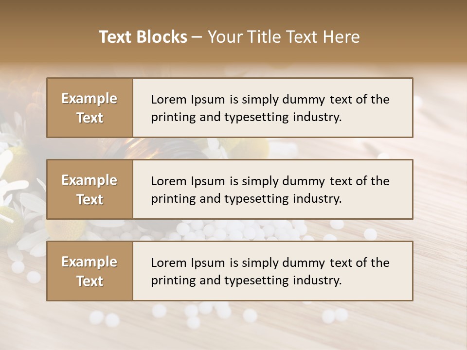 Illness Plant Bottle PowerPoint Template