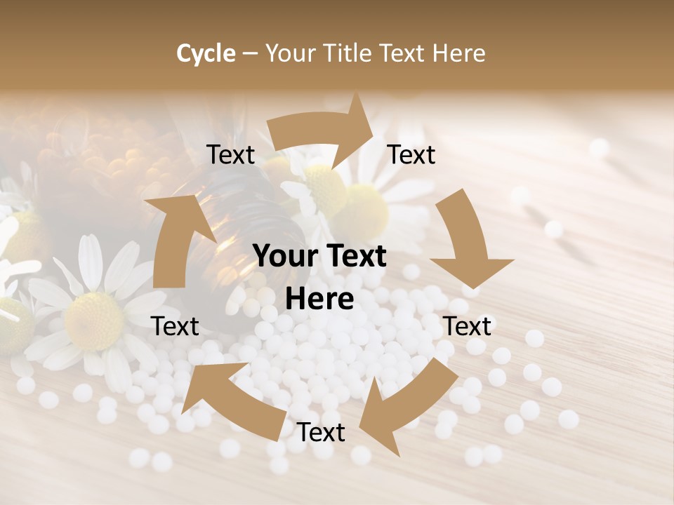 Illness Plant Bottle PowerPoint Template