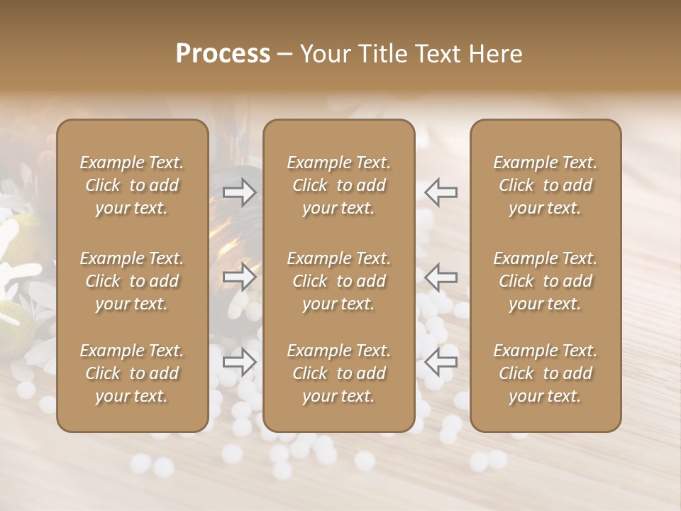 Illness Plant Bottle PowerPoint Template