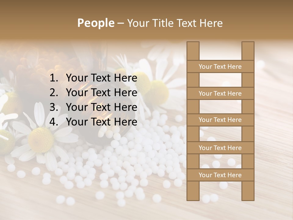 Illness Plant Bottle PowerPoint Template