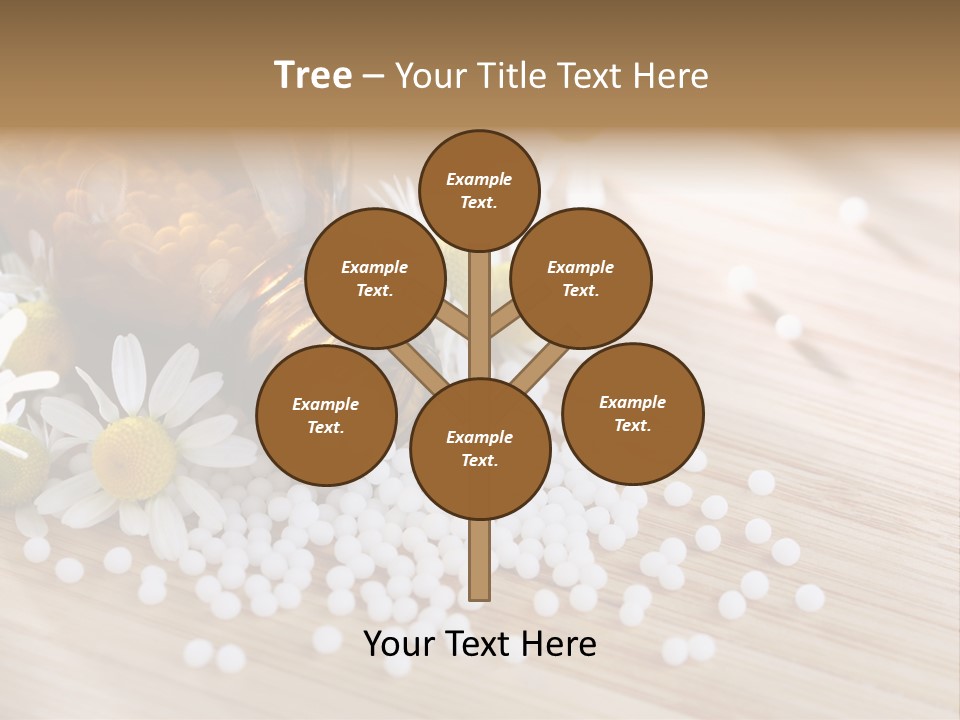 Illness Plant Bottle PowerPoint Template