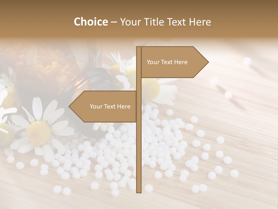 Illness Plant Bottle PowerPoint Template