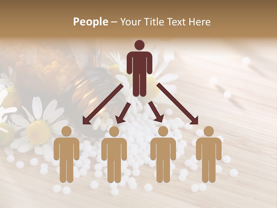 Illness Plant Bottle PowerPoint Template