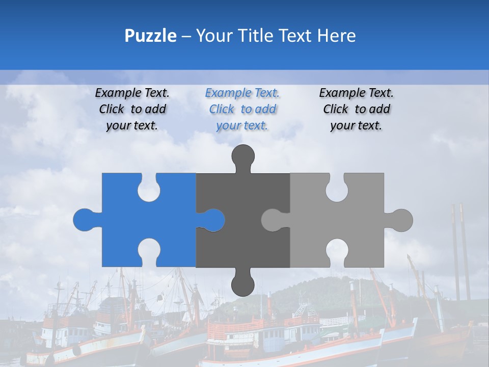 Ashore Anchor Phuket PowerPoint Template