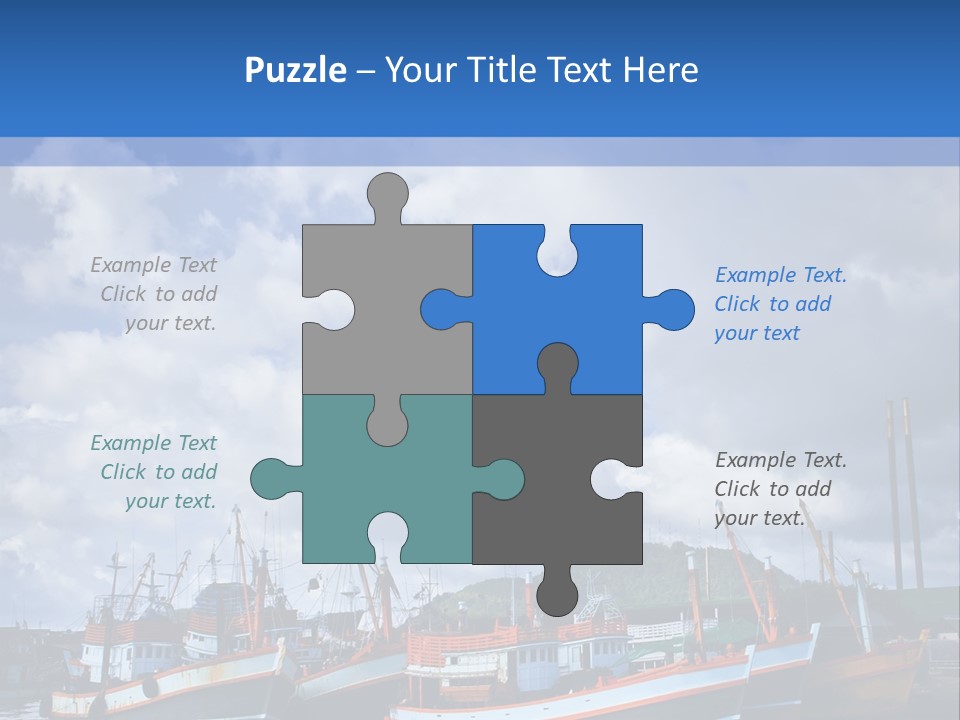 Ashore Anchor Phuket PowerPoint Template