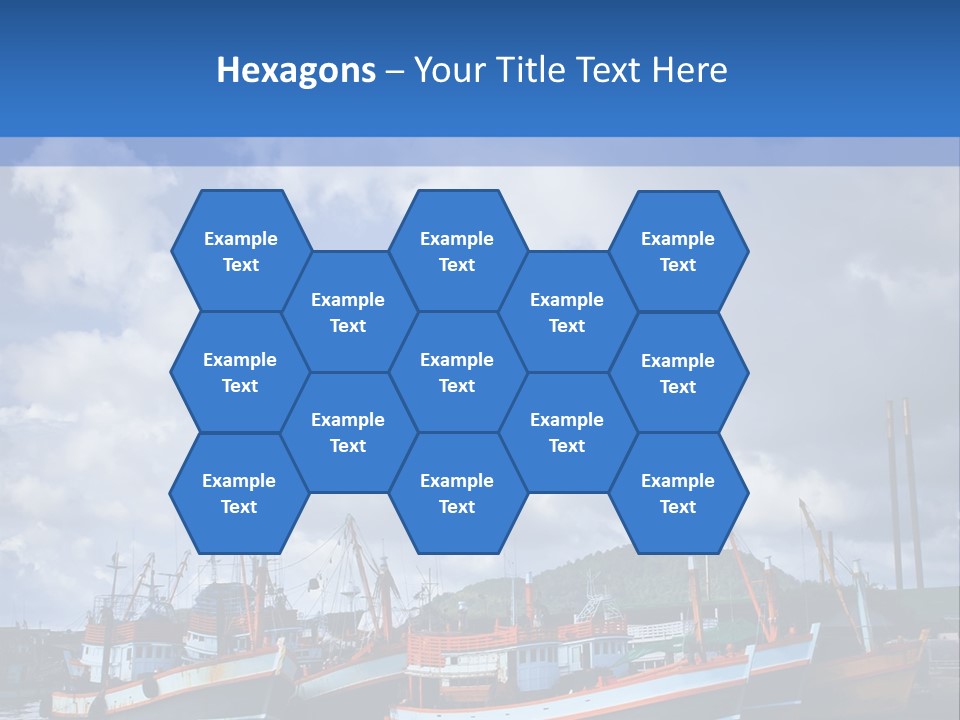 Ashore Anchor Phuket PowerPoint Template