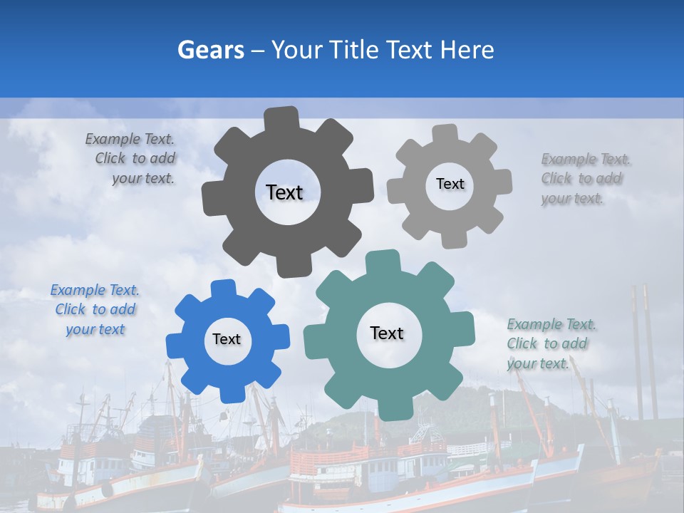 Ashore Anchor Phuket PowerPoint Template