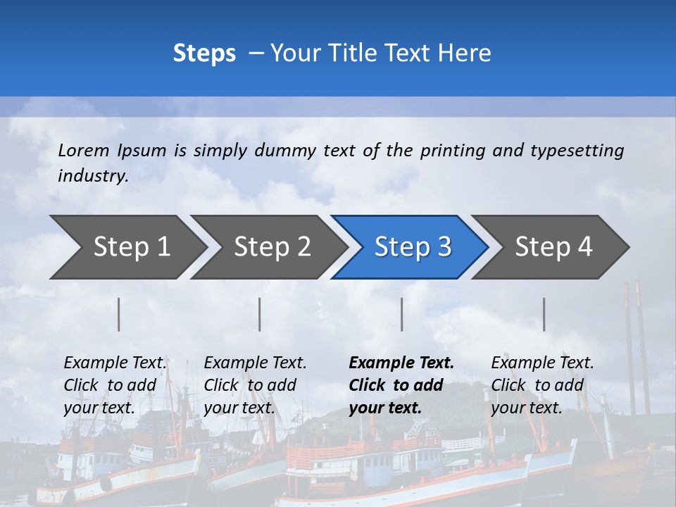Ashore Anchor Phuket PowerPoint Template